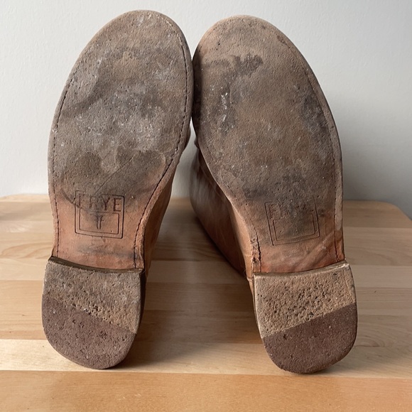 Frye Paige Tall riding boot in Tan - Picture 4 of 10